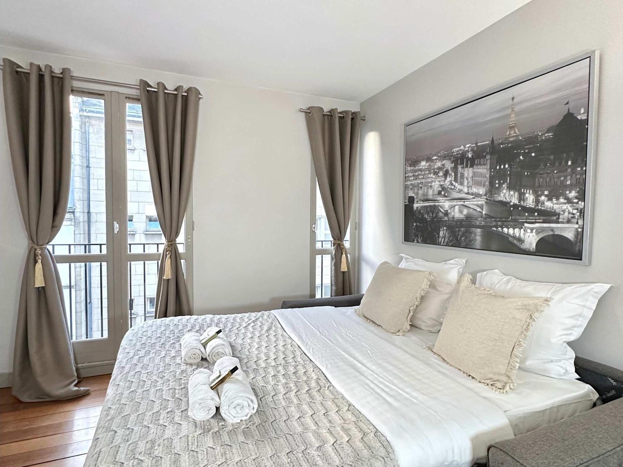 Beautiful Calm Studio In Le Marais Paris Exterior foto