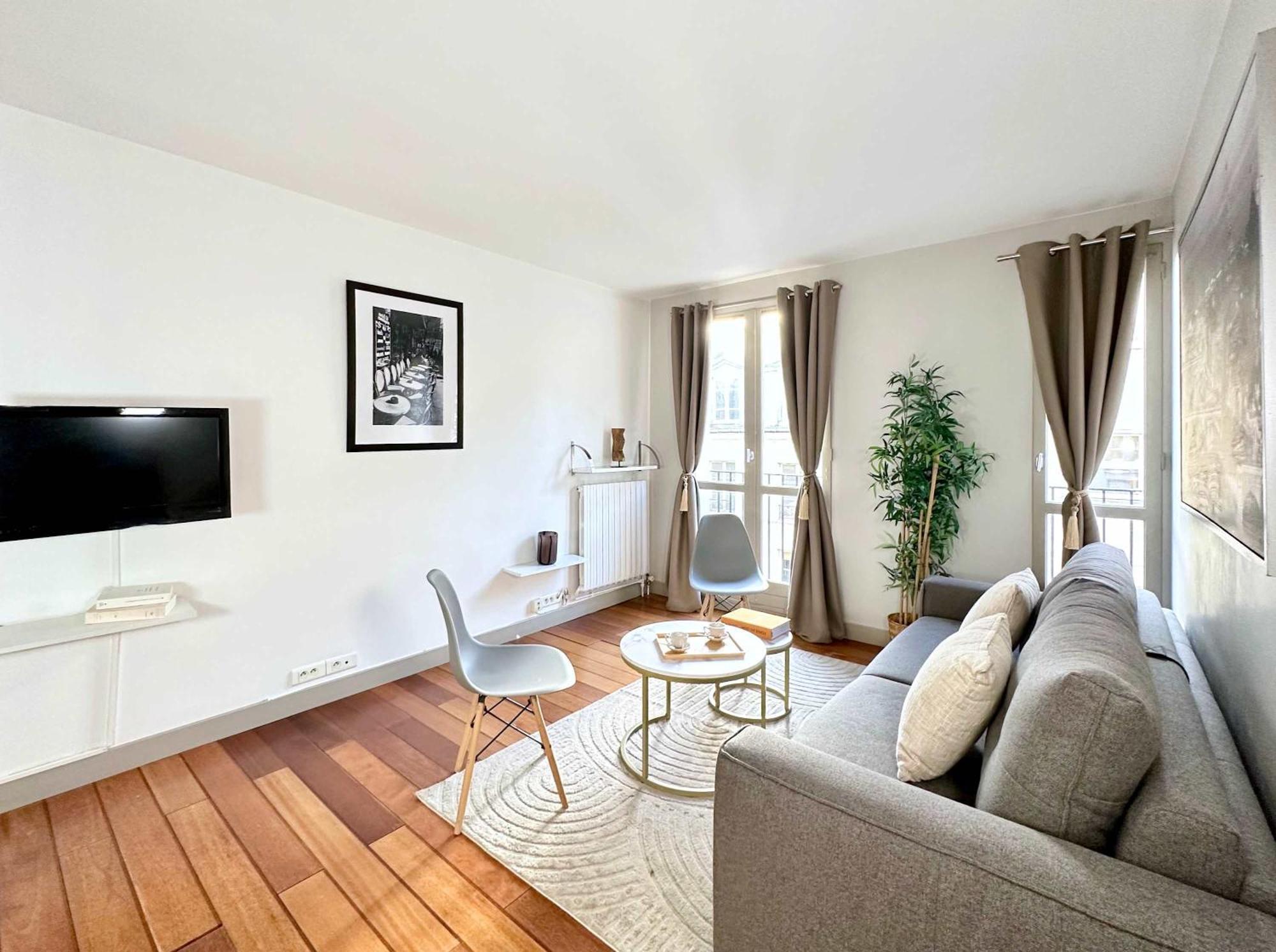 Beautiful Calm Studio In Le Marais Paris Exterior foto