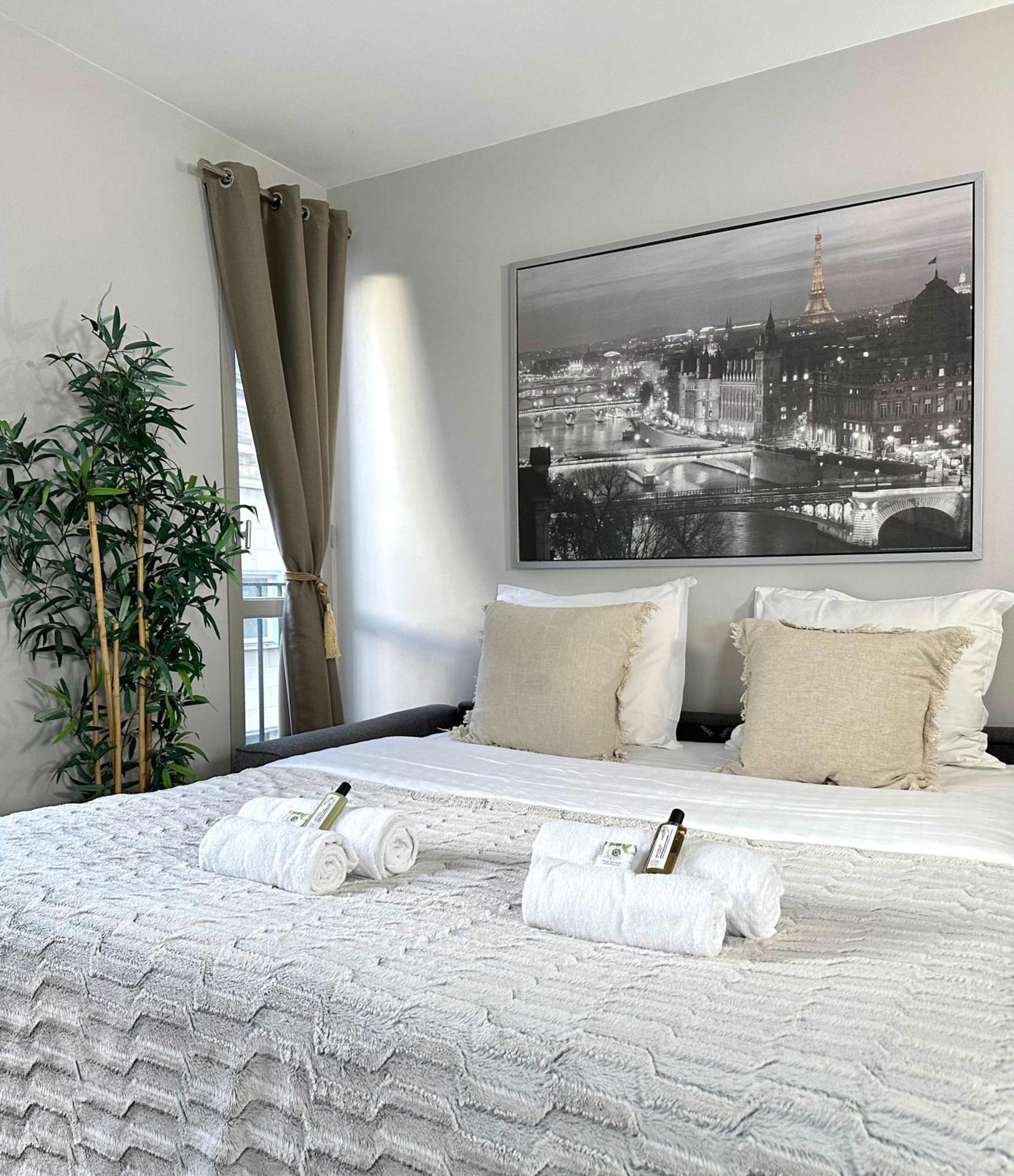 Beautiful Calm Studio In Le Marais Paris Exterior foto